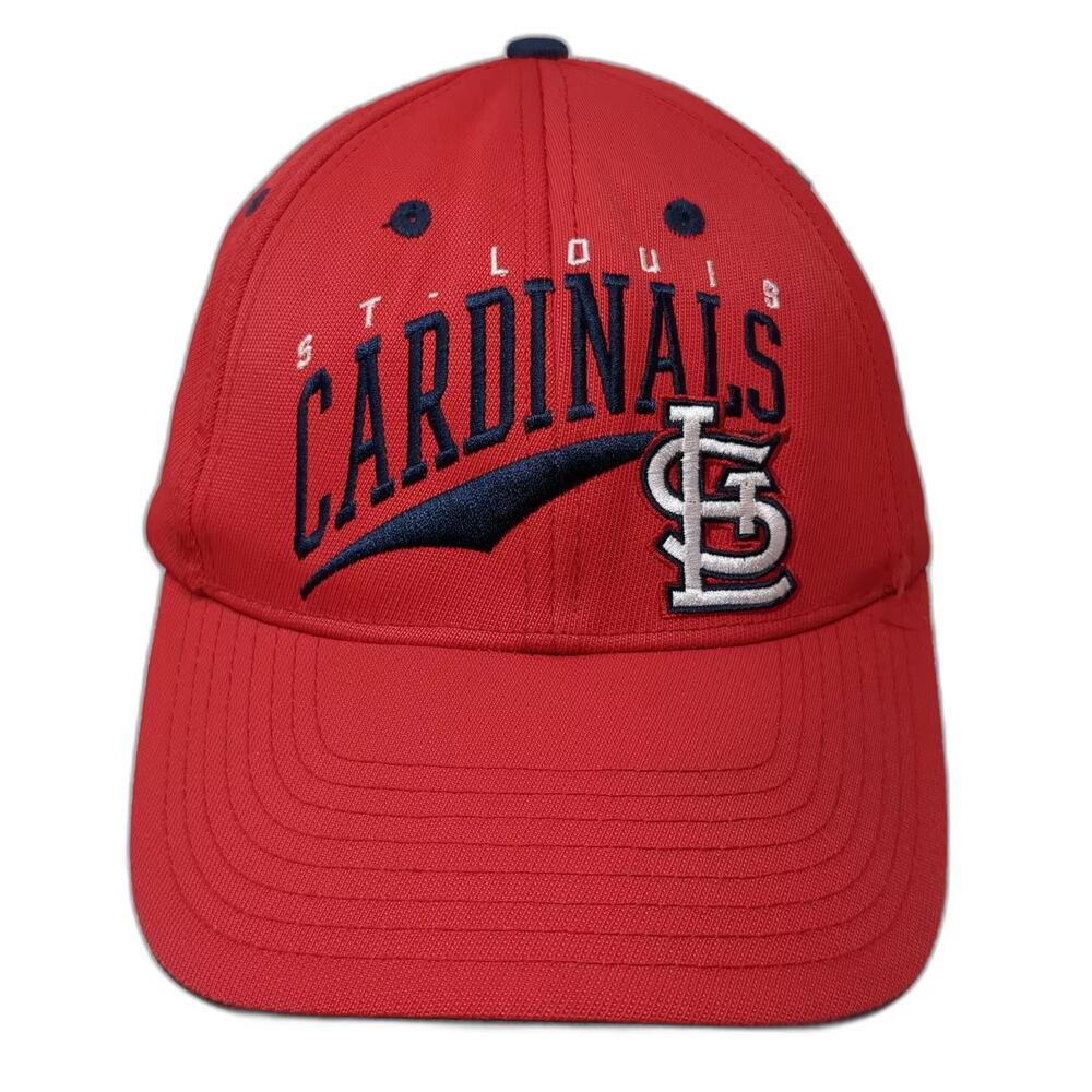 St. Louis Cardinals MLB Fan Favorite Baseball Cap Hat Red Blue OSFM Strapback